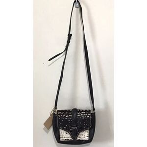 Zara Basic Collection Mini Women's Crossbody Faux Leather/Fur Black Brown White‎